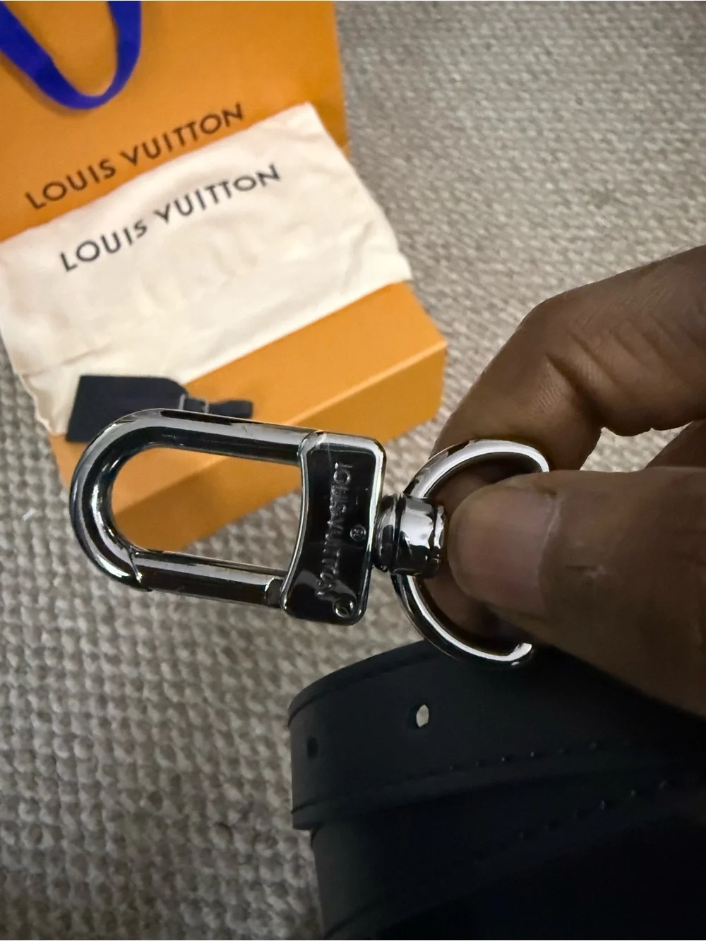 New Louis Vuitton Monogram Eclipse Clutch Box